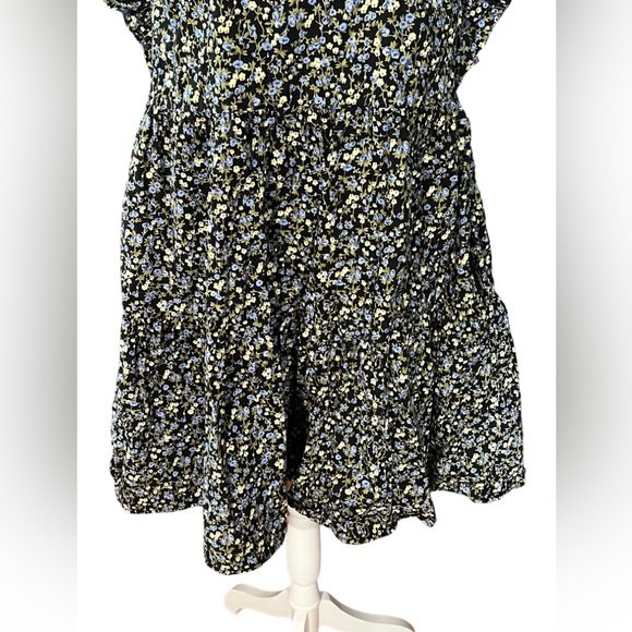 English Factory Floral Ruffled Mini Babydoll Dress - Picture 4 of 8
